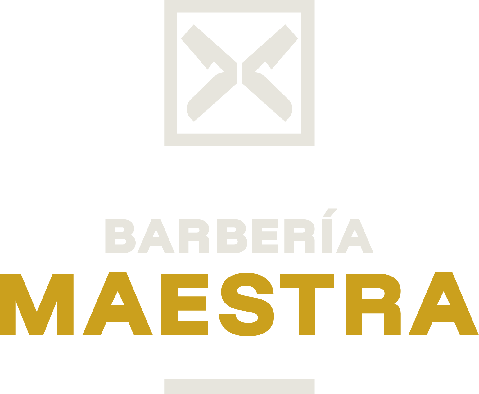Barbería Maestra Logo