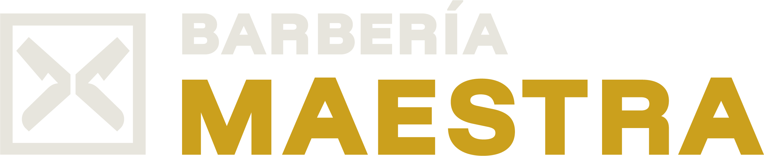 Barbería Maestra Logo