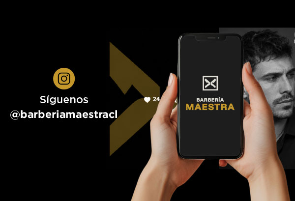 Barbería Maestra Instagram móvil